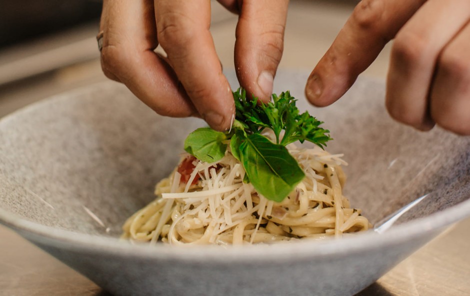 Liebe zum Detail &ndash; Pasta-Garnitur im Dorfer