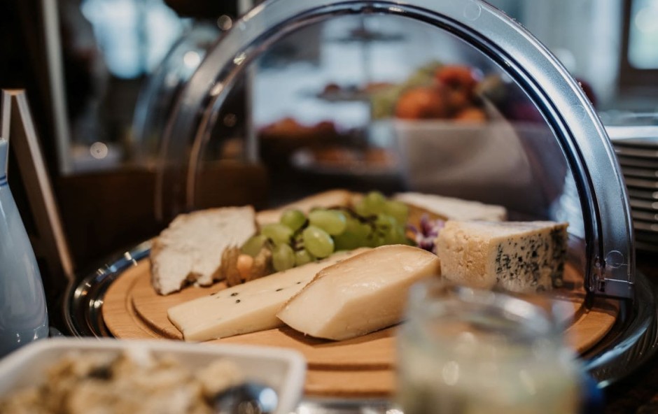 Feine K&auml;seauswahl am Dorfer Fr&uuml;hst&uuml;cksbuffet